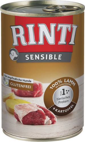 RINTI Sensible jahňa+zemiaky, 400 g