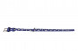 náhľad COLLAR Kožený obojok s hviezdami Glamour, 21-29cm/12mm, fialová