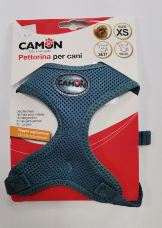 detail CAMON POSTROJ s dvojitým nastavením 3D polyester XS, modrý