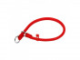 náhľad Collar Obojok okrúhly kožený škrtiaci, 50cm/10mm, červená