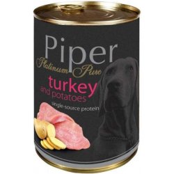 PIPER Plat.konzerva pre psov morka a zemiaky, 400 g