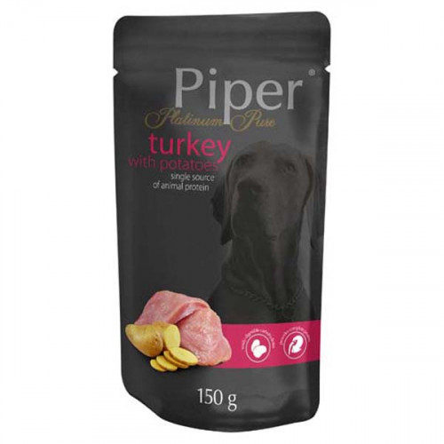 PIPER Plat.kapsička pre psov morka a zemiaky, 150 g