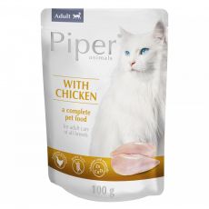 PIPER kapsička Cat Adult kuracia, 100 g
