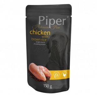 detail PIPER Plat.kapsička kura s hnedou ryžou, 150 g