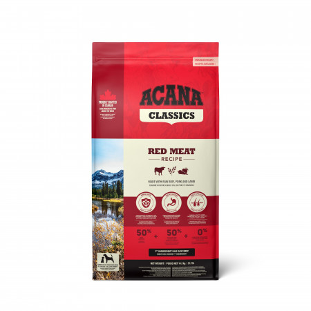 detail ACANA Red Meat 14,5 kg RECIPE
